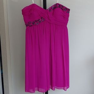 Last Chance before donating - Maggy London strapless beaded dress